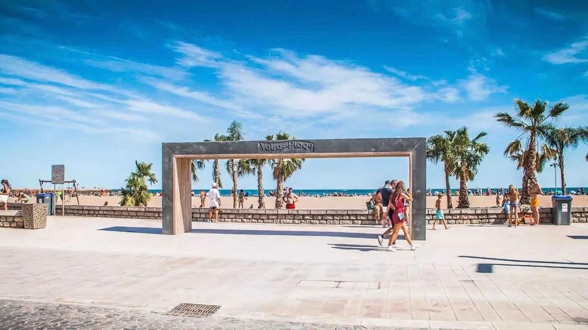 Mobilehome 8 Personnes Avec Clim Situe Aux Sables Du Midi Valras-Plage Dış mekan fotoğraf